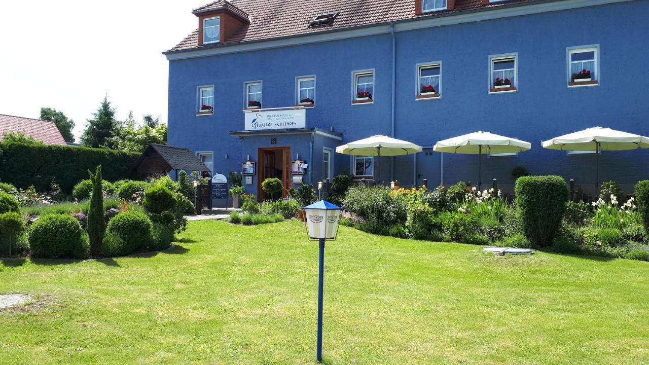Logis L Auberge Gutshof Bischofswerda Buitenkant foto